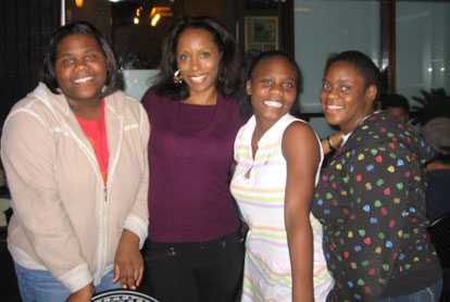 Dr. Carla and FIREGRL Club participants